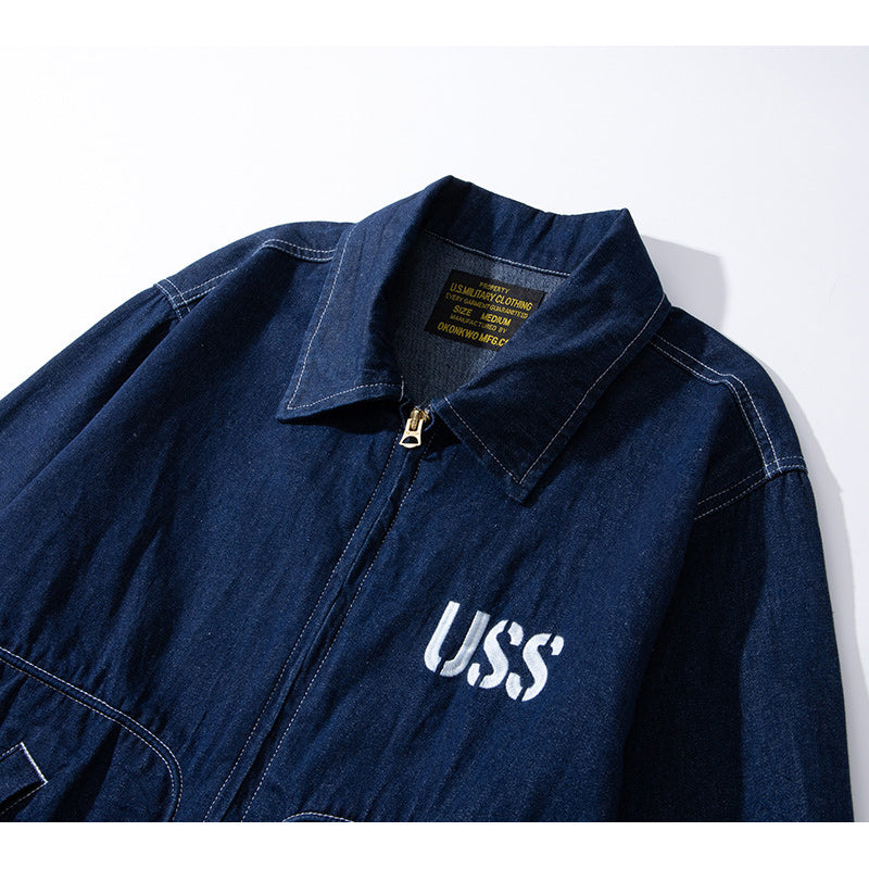 Improved tour jacket with English embroidery. Choose from 3 styles.