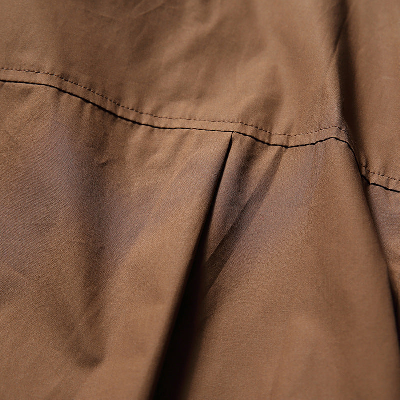 New for summer: Solid color 3D pocket short sleeve shirt