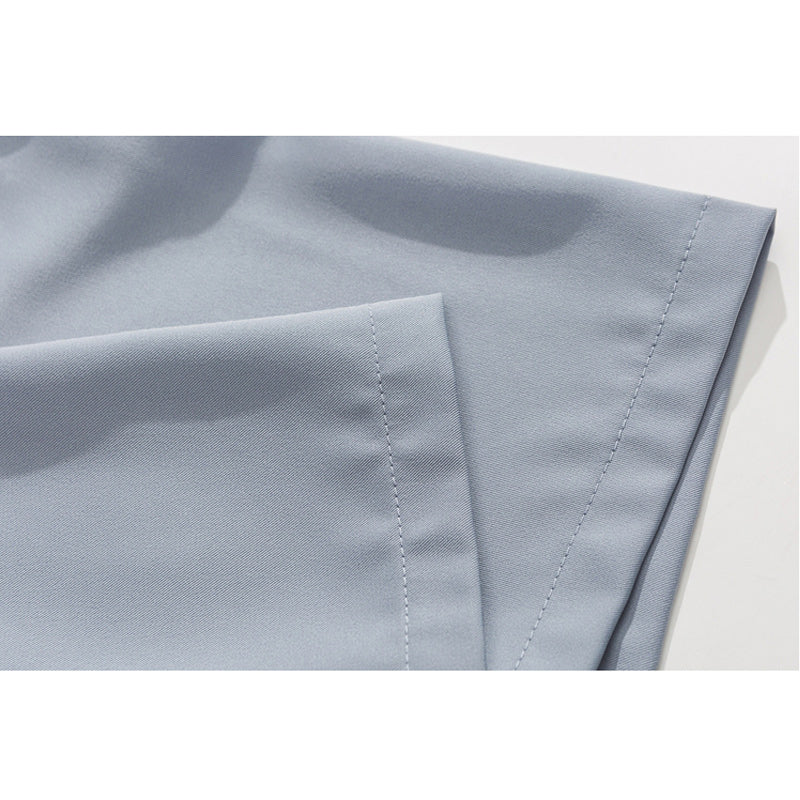 Double-button short-sleeved work shirt, available in 3 colors