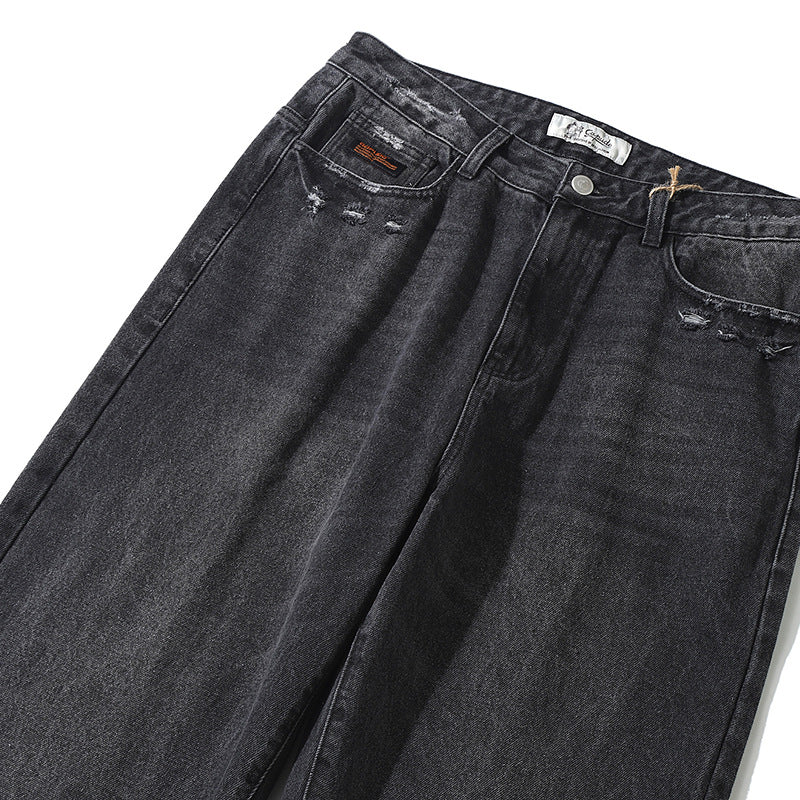 New for Spring: Washed Straight Jeans
