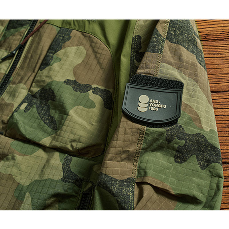Outdoor Functional Camouflage Combination Hooded Jacket