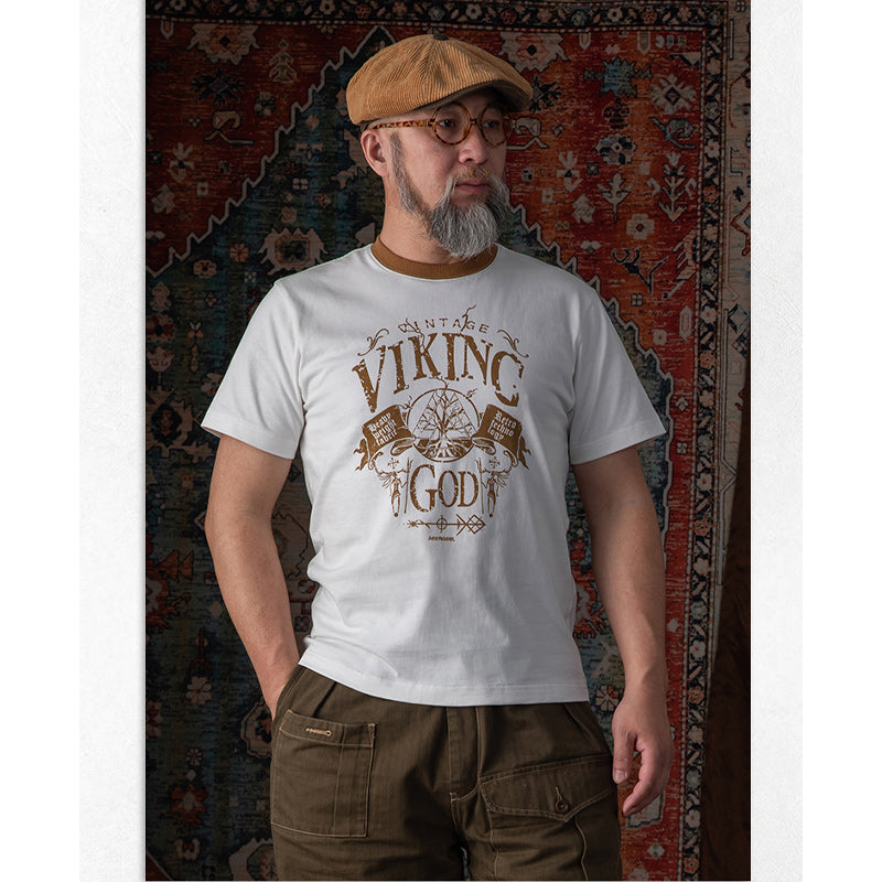 Choose from 3 patterns of American antique tee