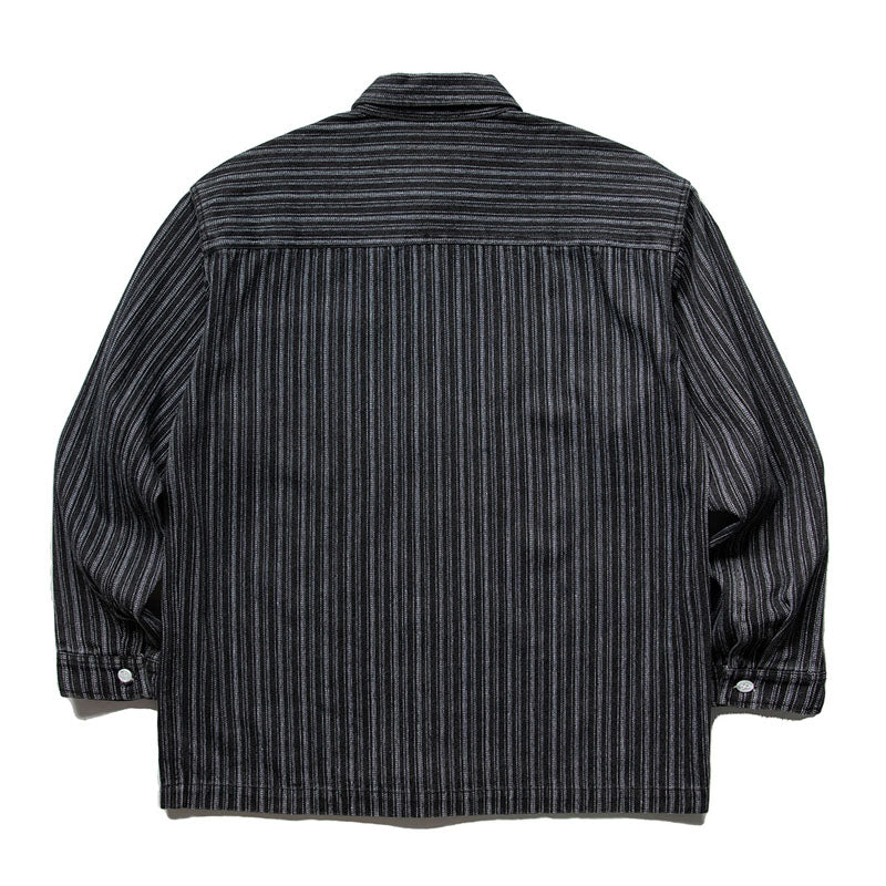 Vintage striped denim shirt