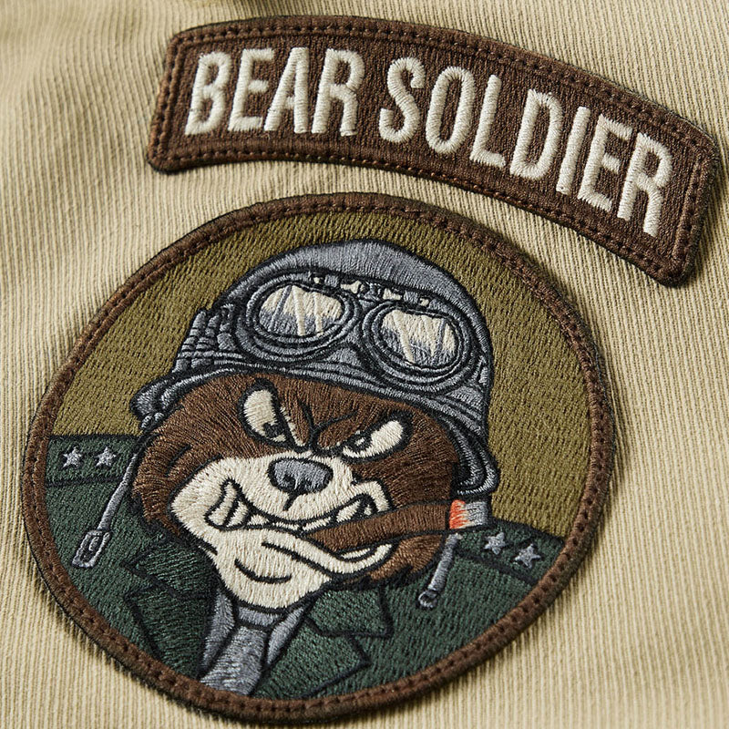 (U.S. Air Force)BEAR SOLDIERS メンズ ダウンジャケット