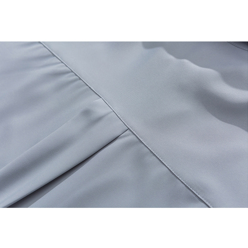 Double-button short-sleeved work shirt, available in 3 colors