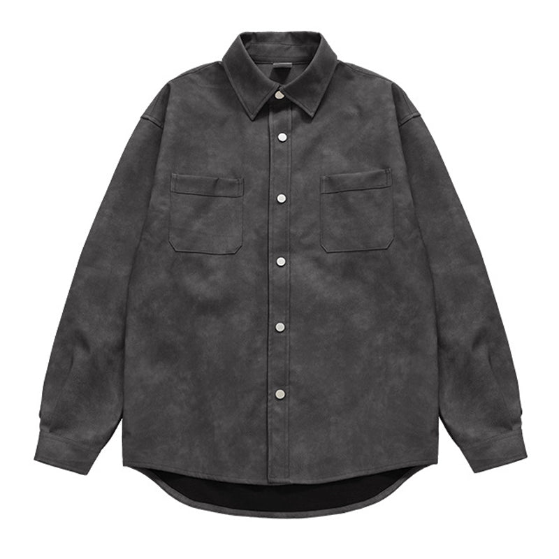 Coveralls and casual PU jackets