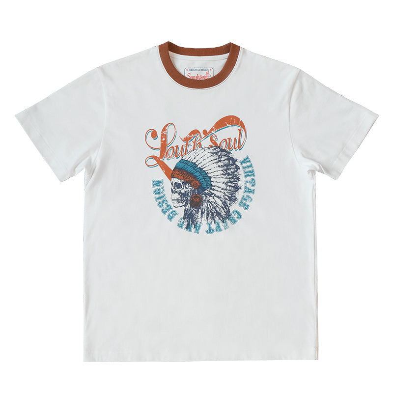 Choose from 3 patterns of American antique tee