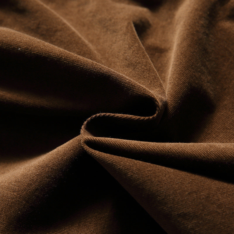 New for summer: plain corduroy shorts
