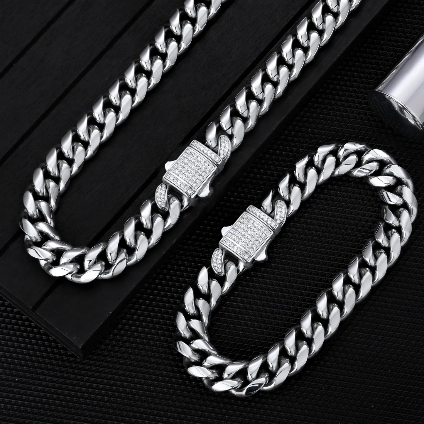 人気CZ留め具 喜平 ネックレス メンズ 12mm 45cm-65cm