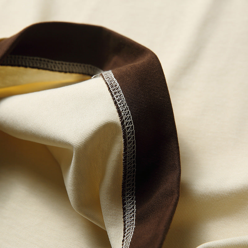 New for summer: plain crew neck T-shirt with pocket