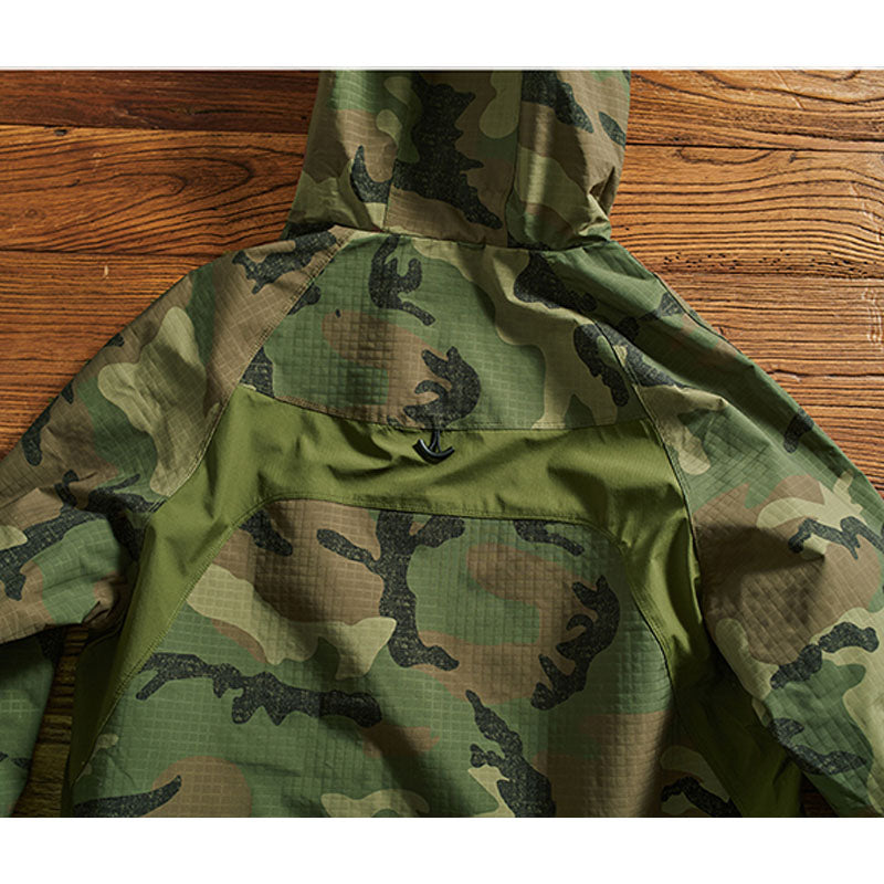 Outdoor Functional Camouflage Combination Hooded Jacket