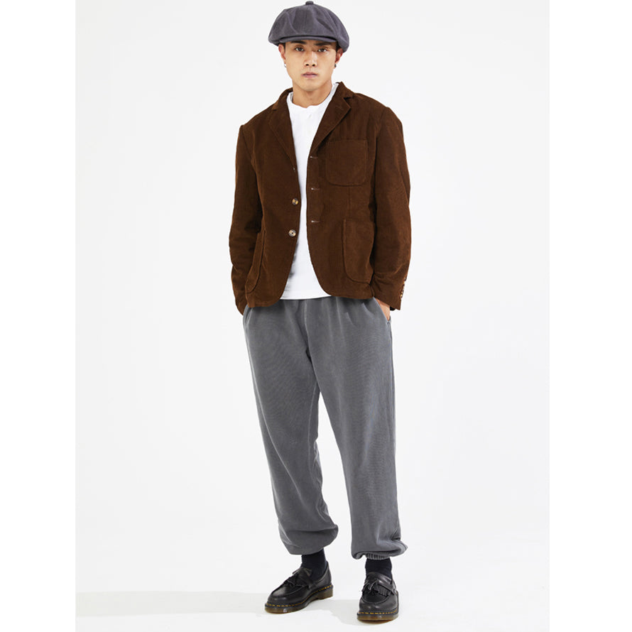 2色展開 コーデュロイフレンチワークジャケット