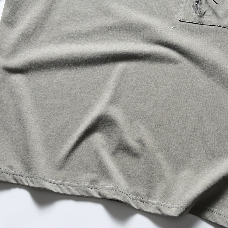 New summer color-blocked T-shirt
