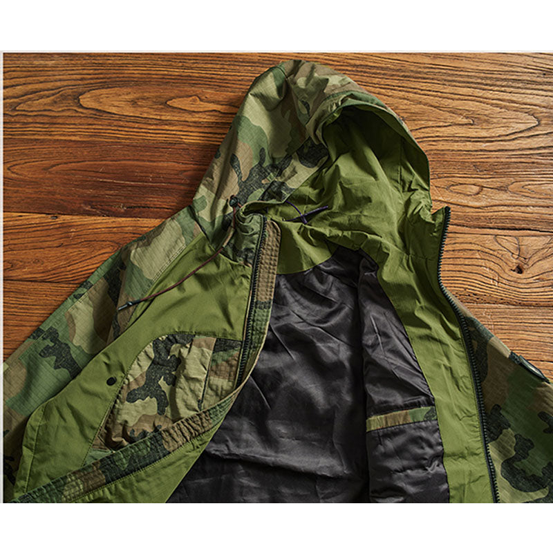 Outdoor Functional Camouflage Combination Hooded Jacket