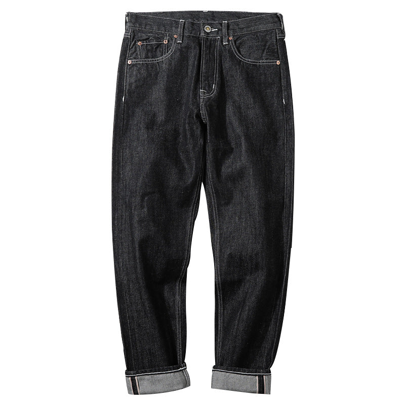 14oz Red Selvedge Tapered Denim Pants
