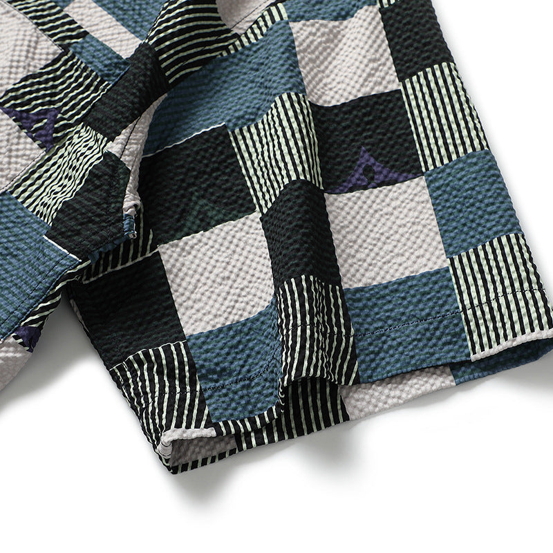 New Summer Check Classic Short Sleeve Shirt