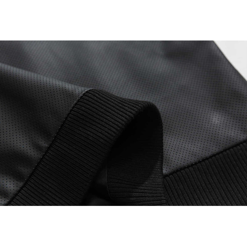 Retro Black Motorcycle Jacket