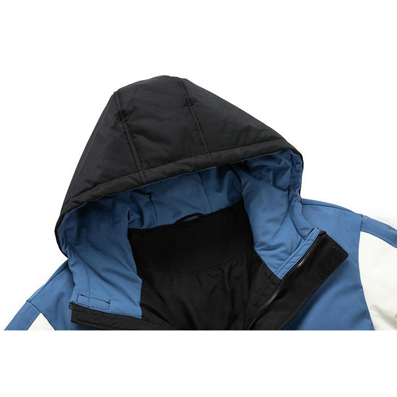 Men's Cargo Down Jacket, Warm and Windproof