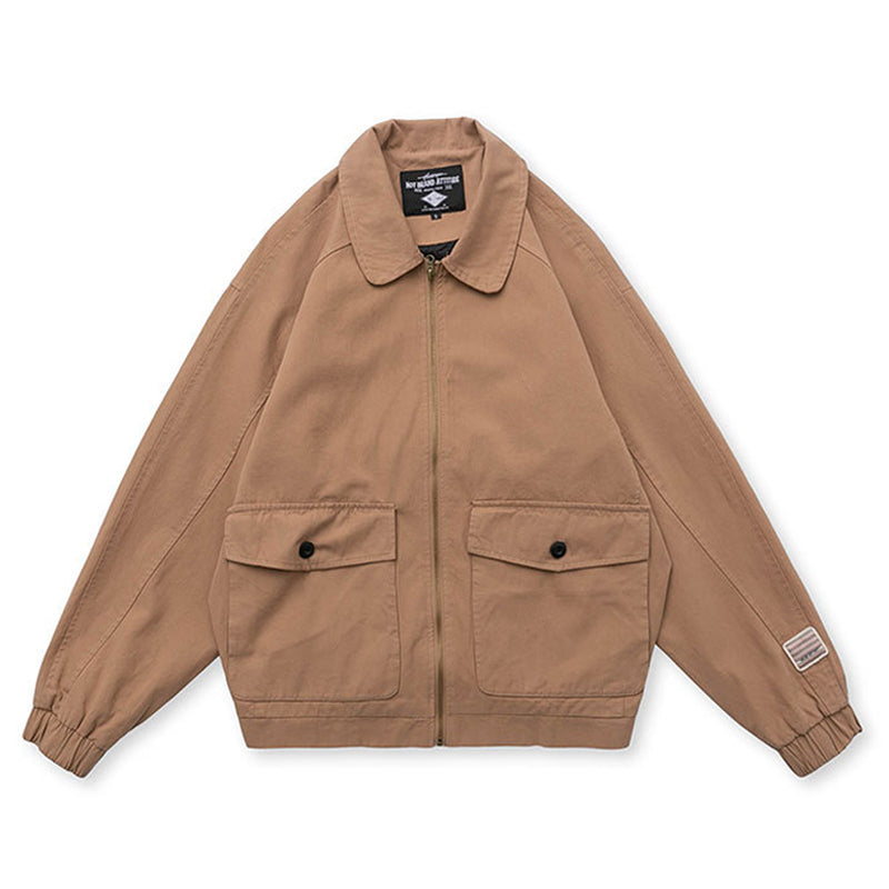 Retro Wash Flight Jacket