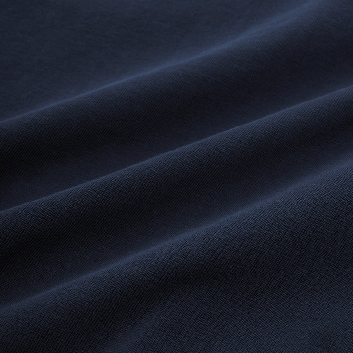 Baseball collar T-shirt with flap pocket