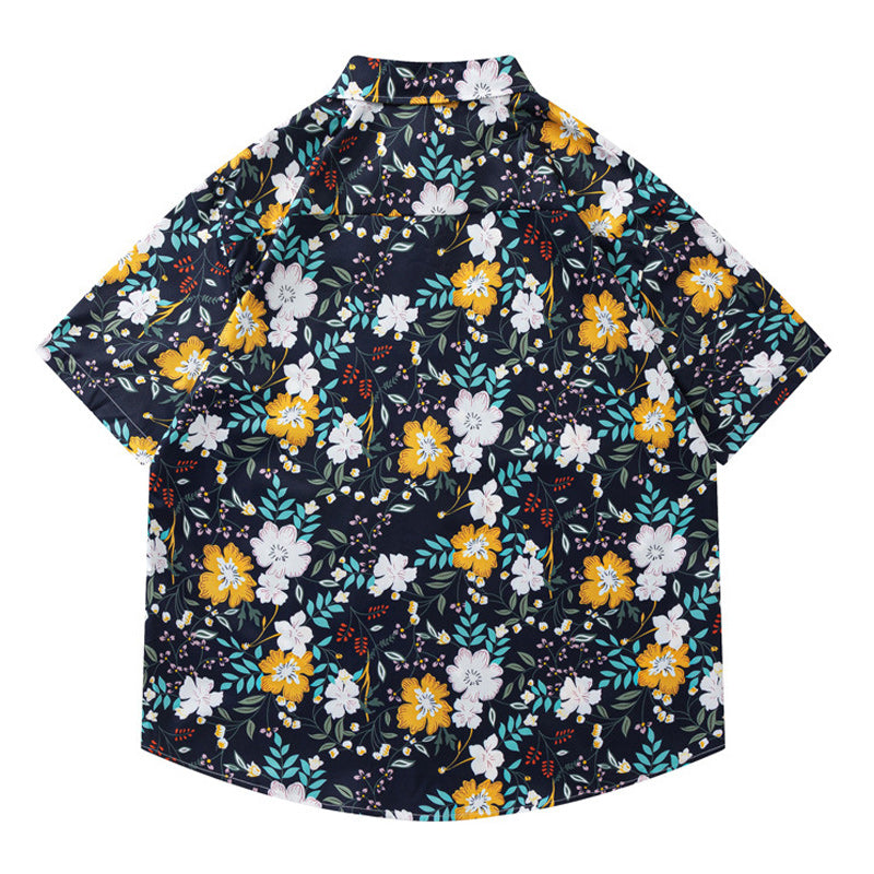Hawaiian Vacation Painting Print Shirt