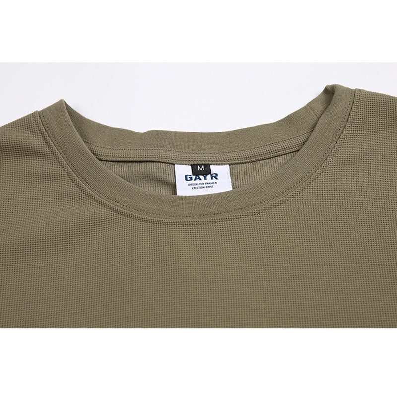 刺繍無地シンプル半袖Tシャツ