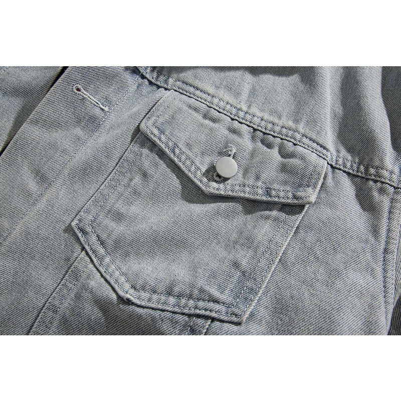 Cityboy Faux Layered Check Shirt & Denim Jacket