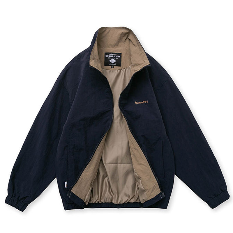 Water-repellent plain retro jacket