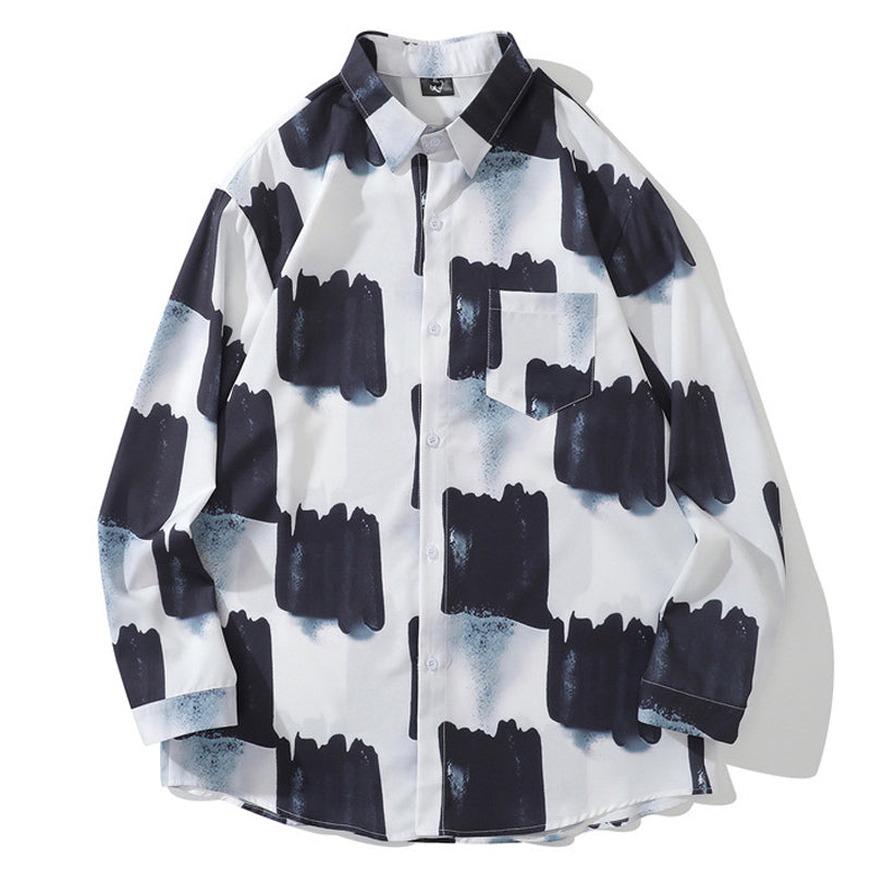 New Spring Colorway Classic Print Long Sleeve Shirt