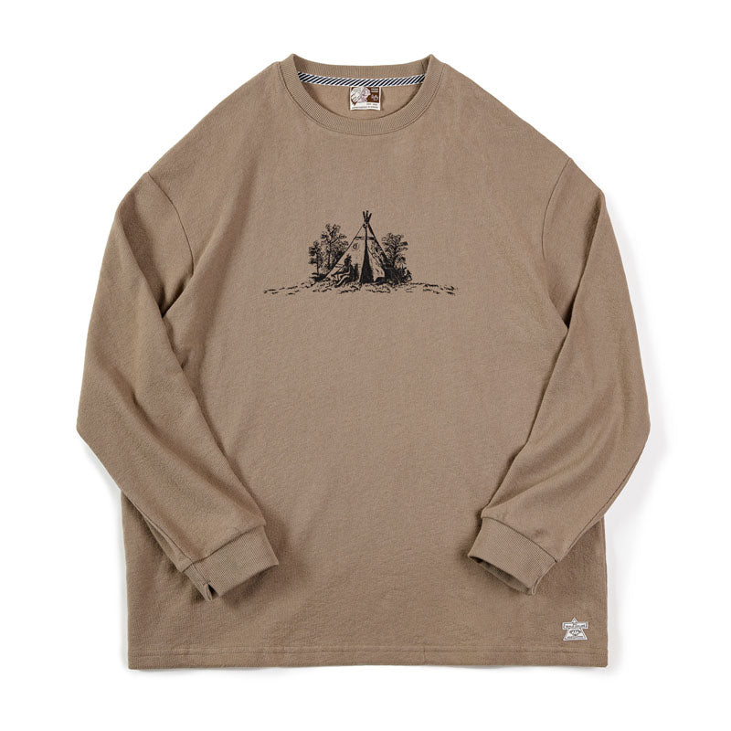 INDIAN TENTIPI TEE コットン100%プリントTシャツ