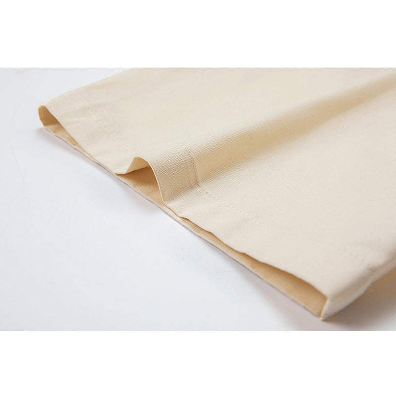 Plain casual half-sleeve men's shirt