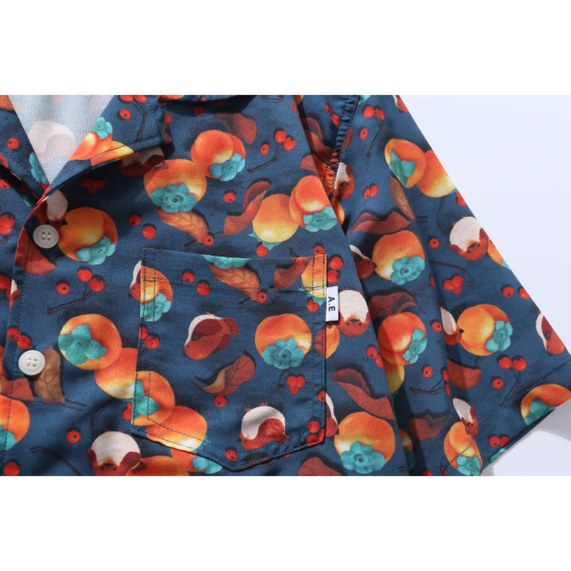 Vintage all-over print aloha shirt