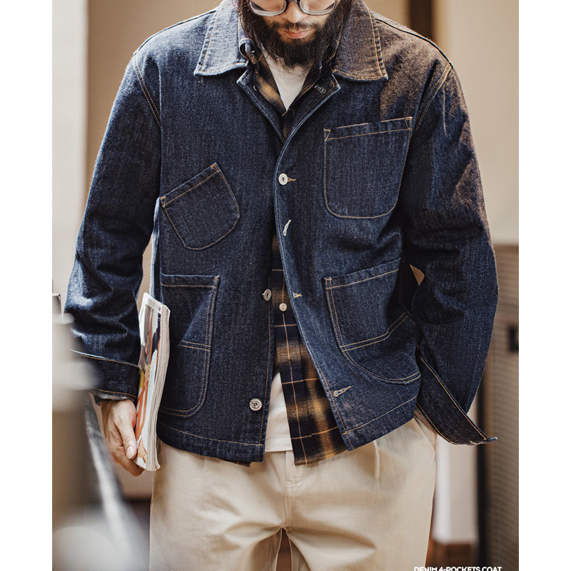14oz 4-Pockets Denim Jacket