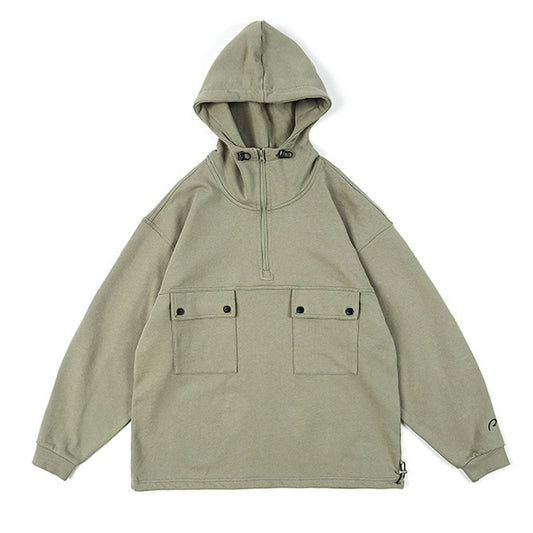 Cargo Pocket Casual Coat Parka