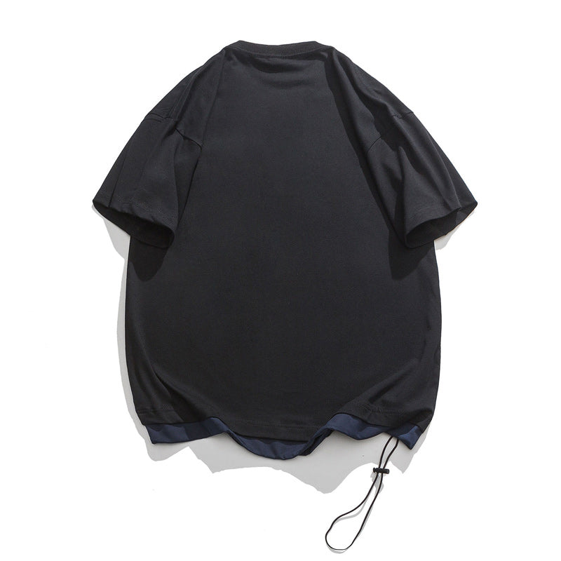 切り替え機能ポケット半袖Tシャツ
