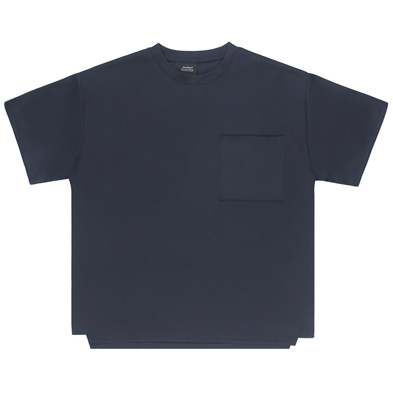 Quick-drying, non-iron functional pocket plain tee