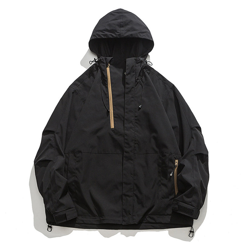春新作Yama無地ハーフジップ ジャケット