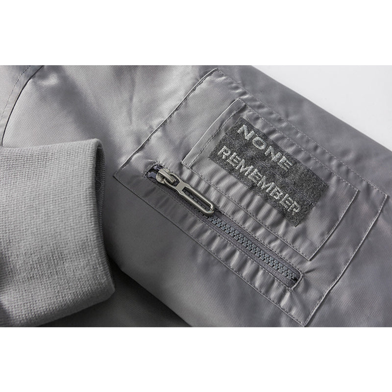 MA-1 Flight Jacket with Corduroy Elbow Patches