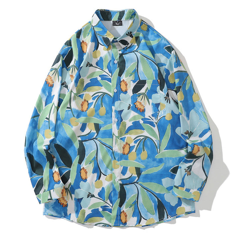 New for Spring: Floral Print Long Sleeve Shirt