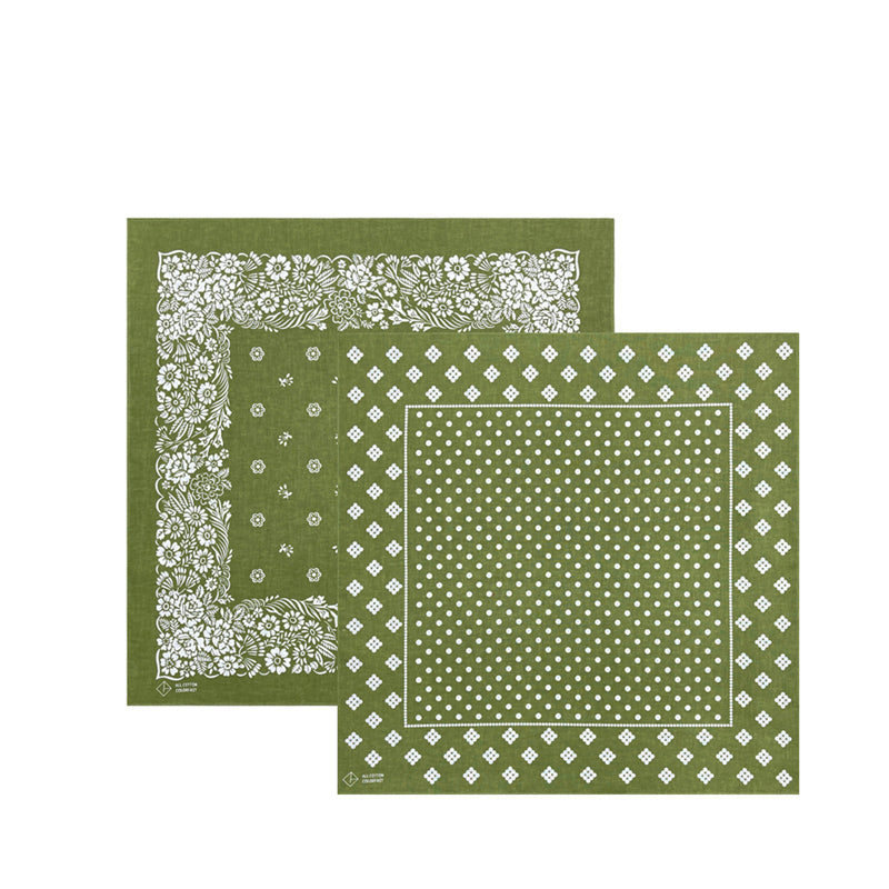 New for summer: 2 colors of ethnic-style bandanas