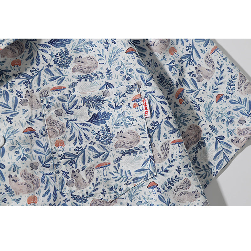 Hawaii Cuban Print Short Sleeve Shirt