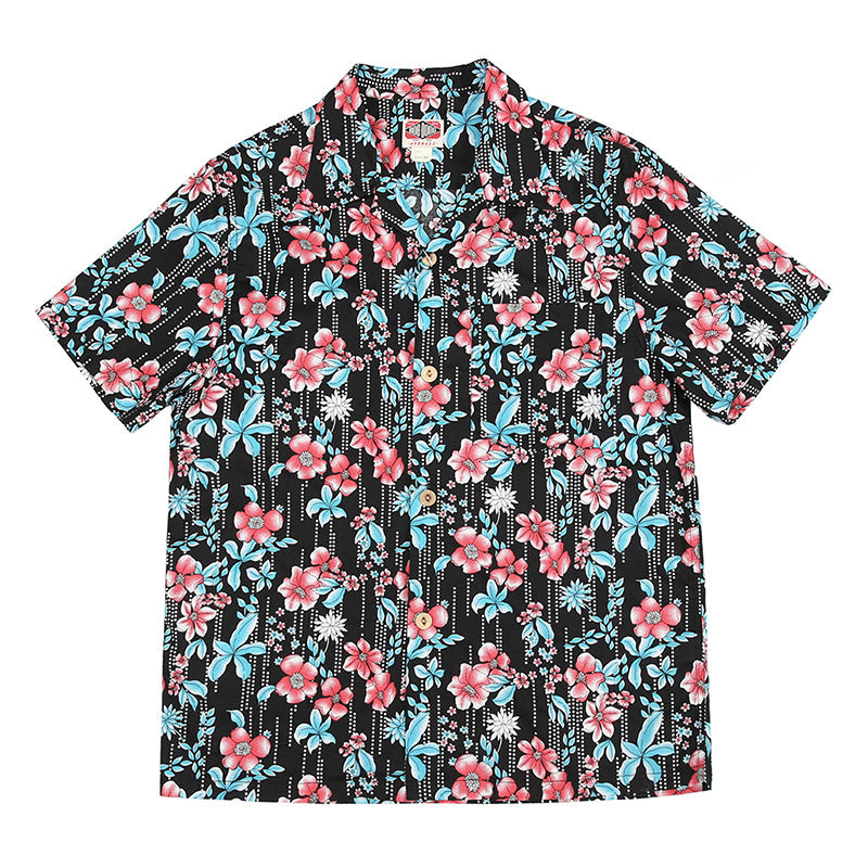 Obrieta all-over print aloha shirt