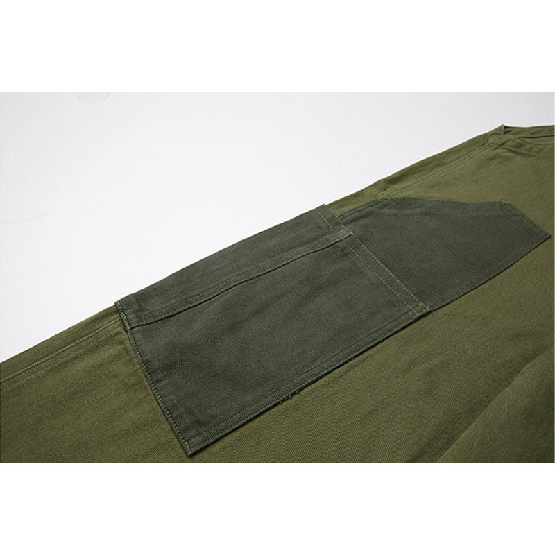 American casual work style overalls