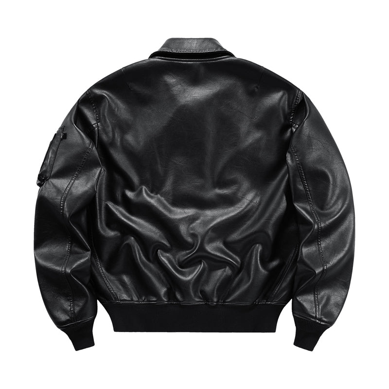 (CWU-45/P) MA-2 Leather Flight Jacket