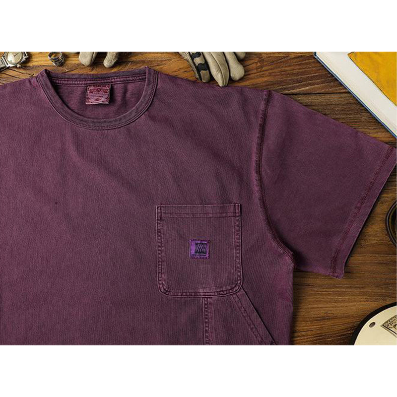 B01 Overdye Washed Cotton Tee Available in 4 colors