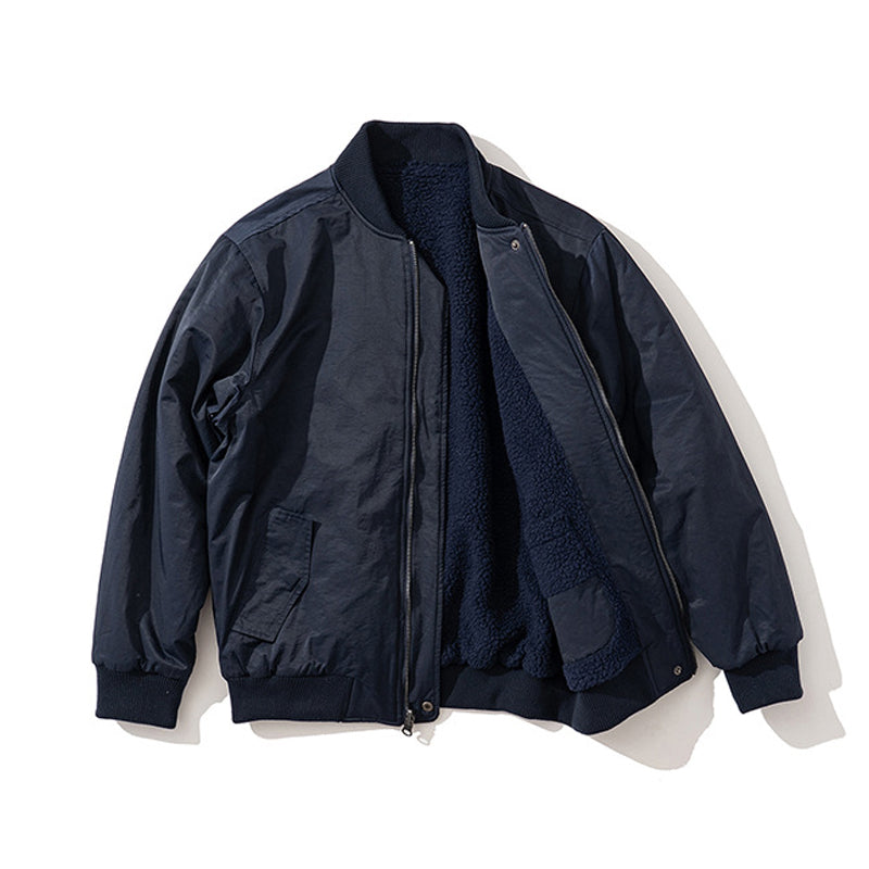 Lambswool Double-Sided Padded Clothing, Thick Coat, Jacket