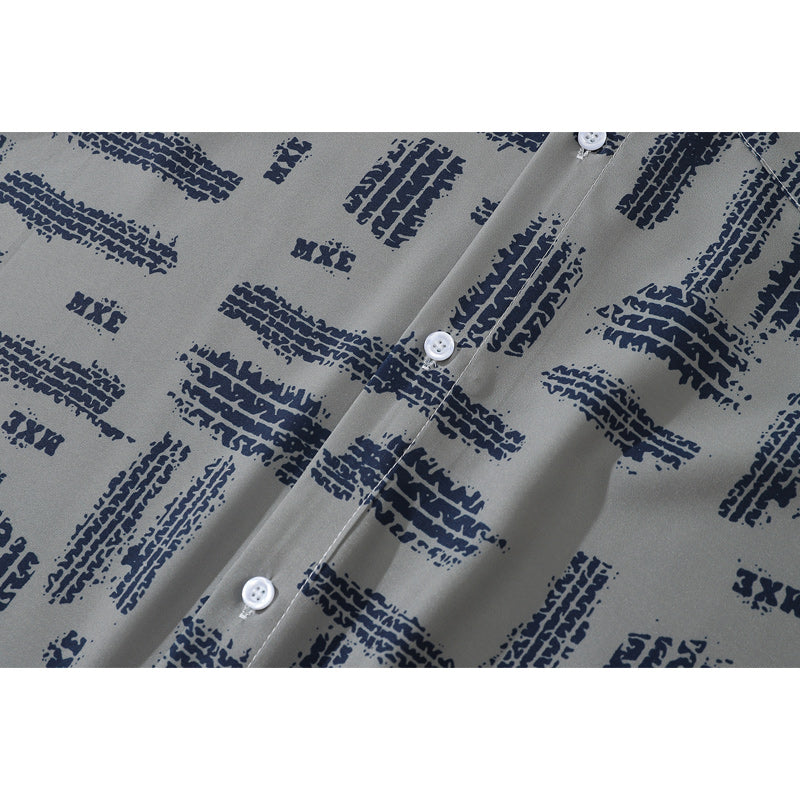 New Autumn Long Sleeve Print Shirt