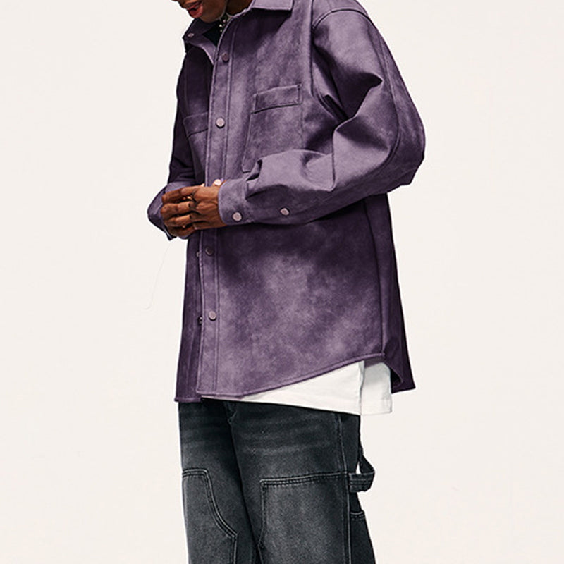 Coveralls and casual PU jackets