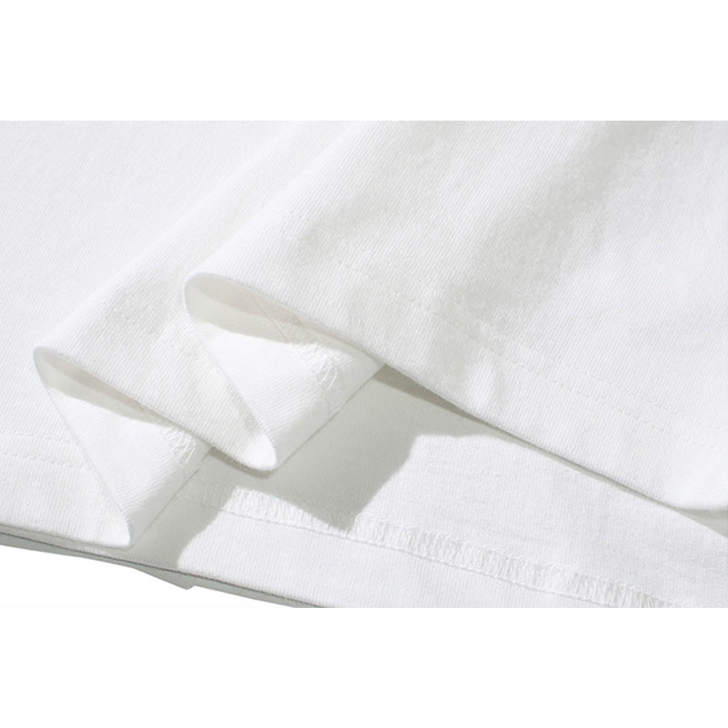 High-quality, easy-to-match short-sleeved T-shirt with vintage pockets
