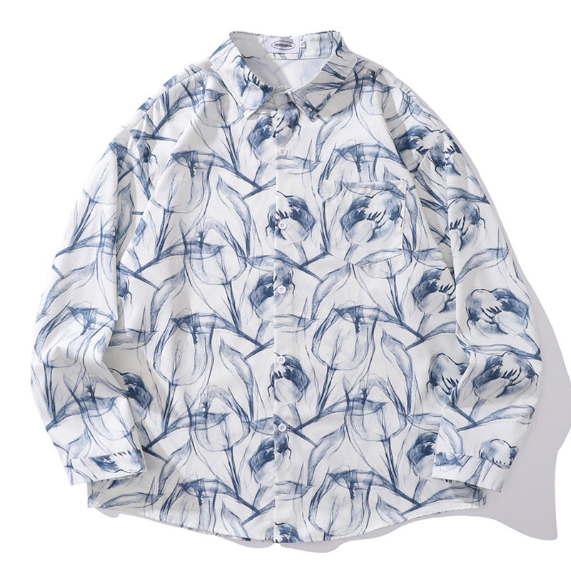 New Spring Print Shirt in 2 Colors